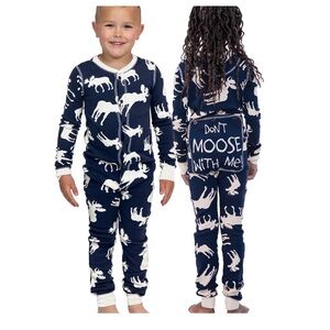 Lazy One moose pajamas
